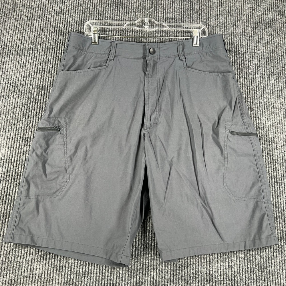 Wrangler Shorts Mens 36 Gray Outdoor Hiking Walking Workwear Lightweight